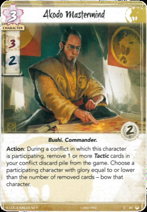 Akodo Mastermind