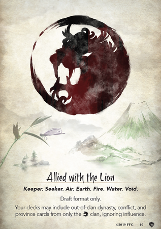 Allied with the Lion