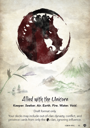 Allied with the Unicorn