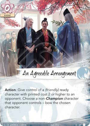An Agreeable Arrangement
