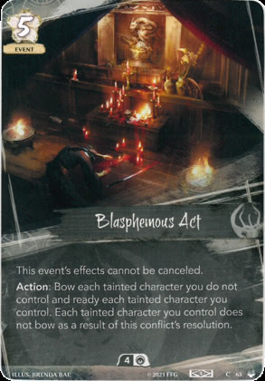 Blasphemous Act