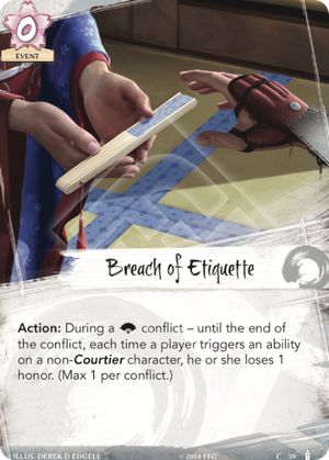 Breach of Etiquette