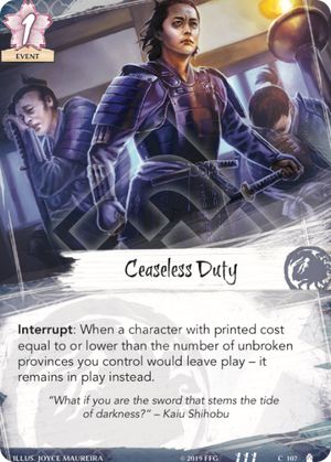 Ceaseless Duty