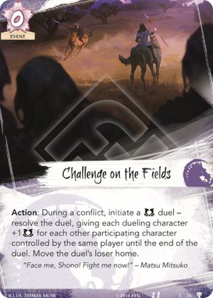 Challenge on the Fields
