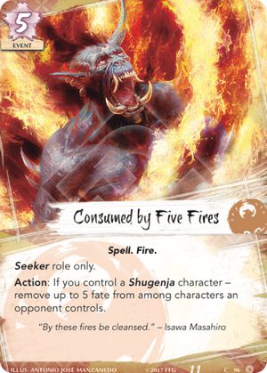 Consumed by Five Fires