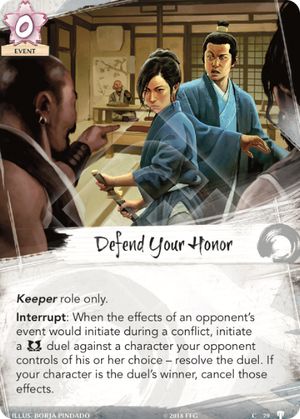 Defend Your Honor