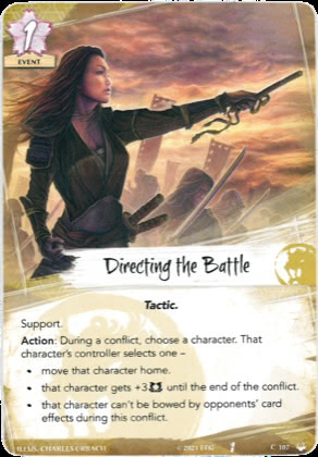 Directing the Battle