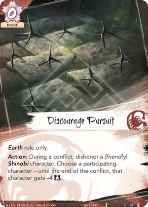 Discourage Pursuit