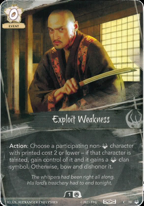 Exploit Weakness