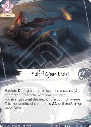 Fulfill Your Duty