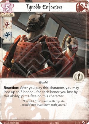 Ignoble Enforcers