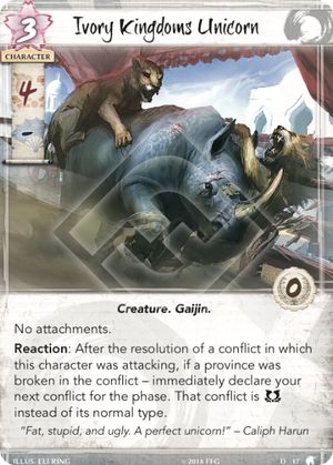 Ivory Kingdoms Unicorn