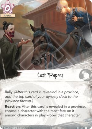 Lost Papers