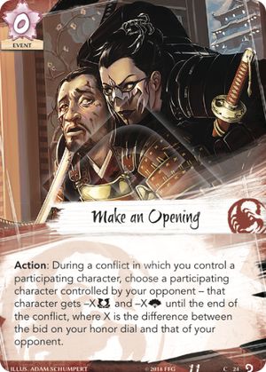Make an Opening