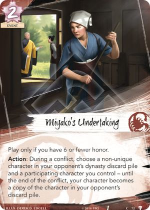 Miyako's Undertaking
