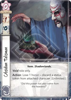 Obsidian Talisman