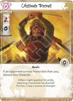 Obstinate Recruit