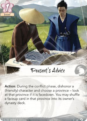 Peasant's Advice