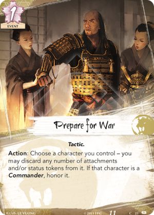 Prepare for War