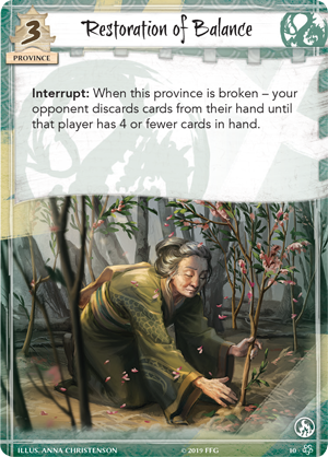 Restoration of Balance