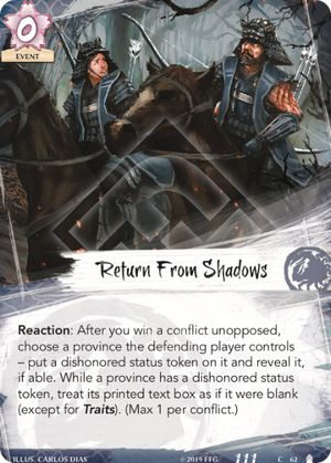 Return From Shadows