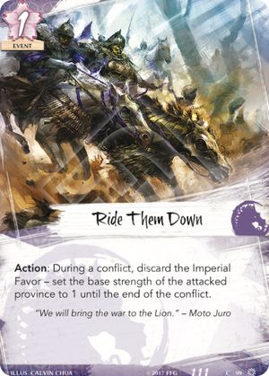 Ride Them Down