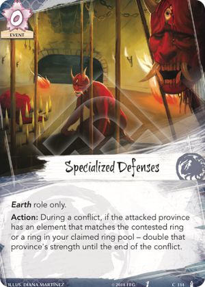 Specialized Defenses