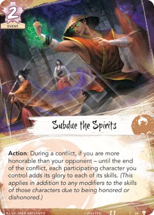 Subdue the Spirits