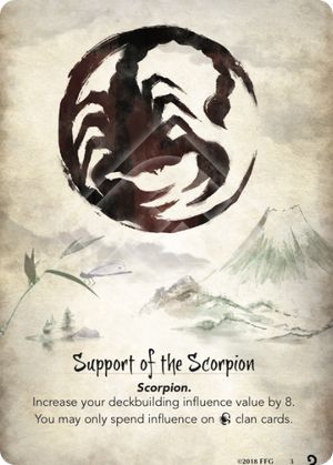 Support of the Scorpion
