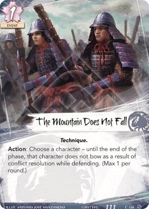 The Mountain Does Not Fall