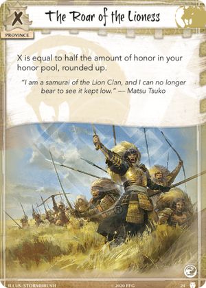 The Roar of the Lioness