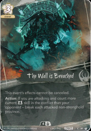 The Wall is Breached