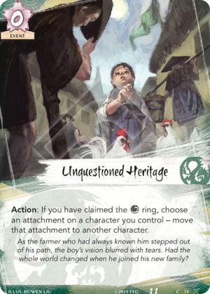Unquestioned Heritage