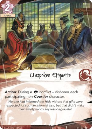 Unspoken Etiquette