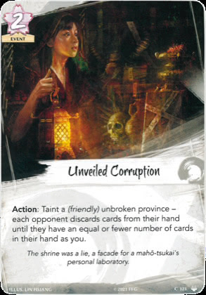 Unveiled Corruption