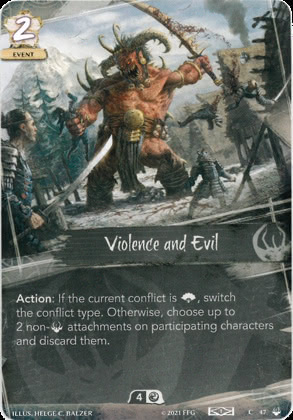 Violence and Evil