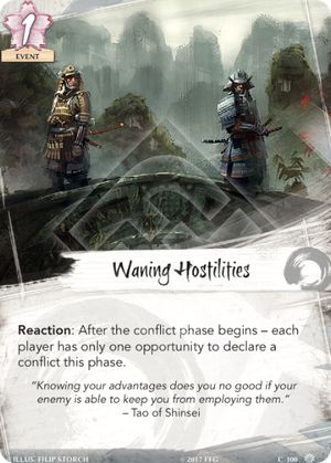 Waning Hostilities