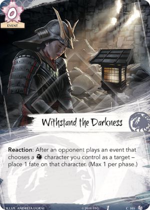 Withstand the Darkness